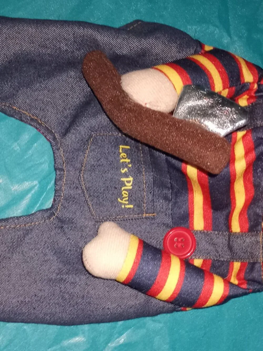 Small pet Chucky doll costume